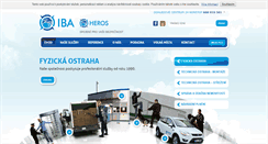 Desktop Screenshot of iba.cz
