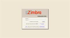 Desktop Screenshot of mail.iba.com.eg
