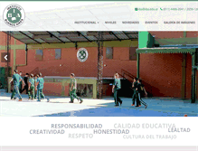 Tablet Screenshot of iba.edu.ar